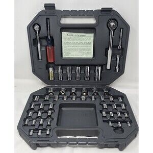 Vintage Alltrade 50 Pc SAE & Metric Socket Set New In Case